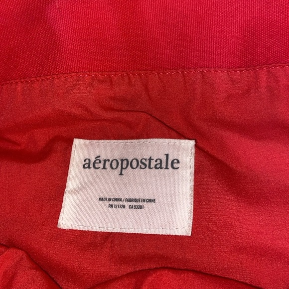 Aeropostale Plaid Lined Tote Bag - Picture 7 of 8